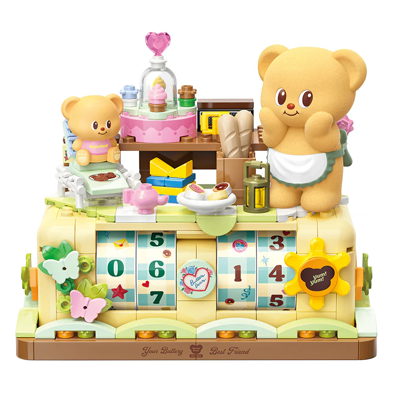 Butter Bear Perpetual Calendar Building Kit 350Pcs TC2059 - Image 3